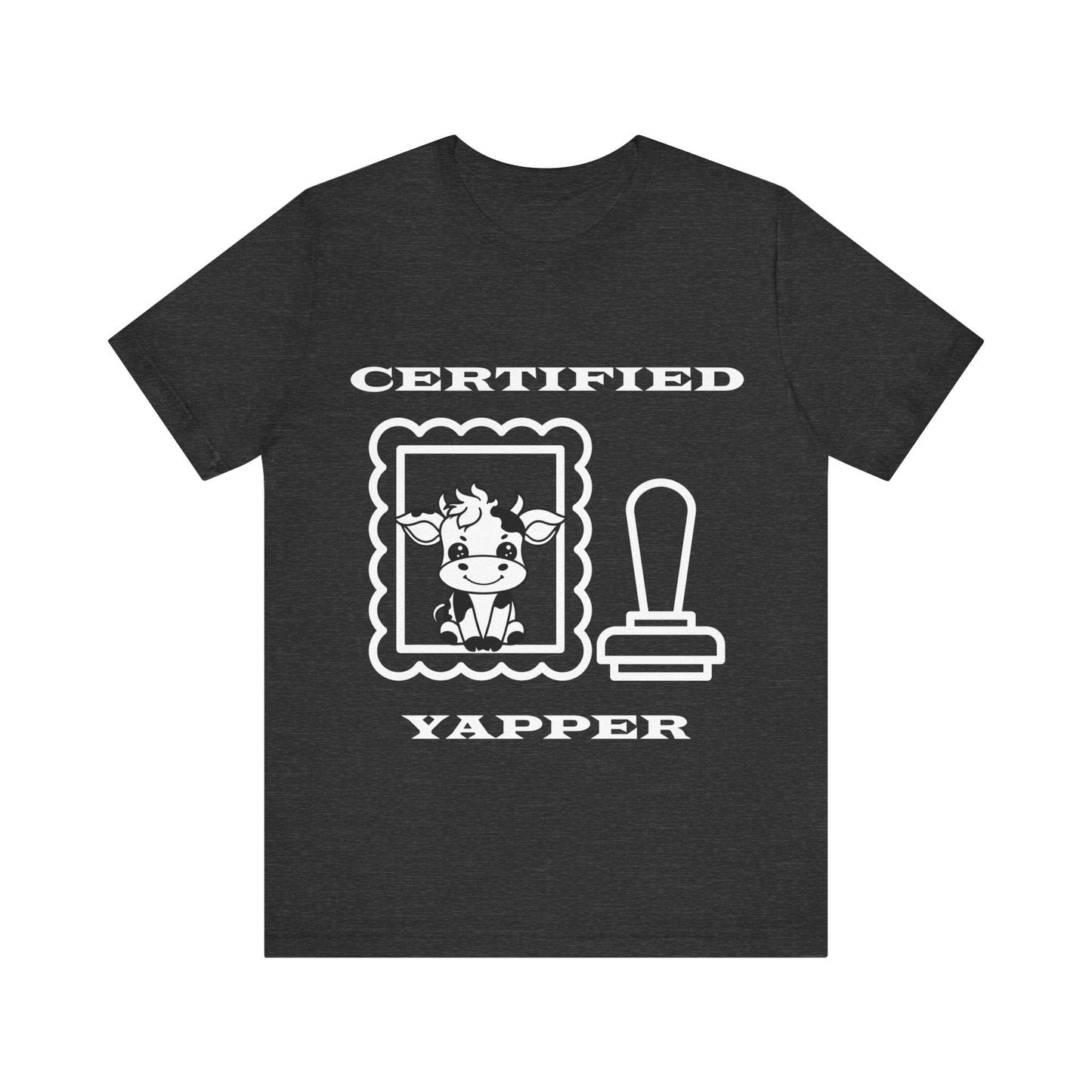 Certified Yapper Stamp dark colors