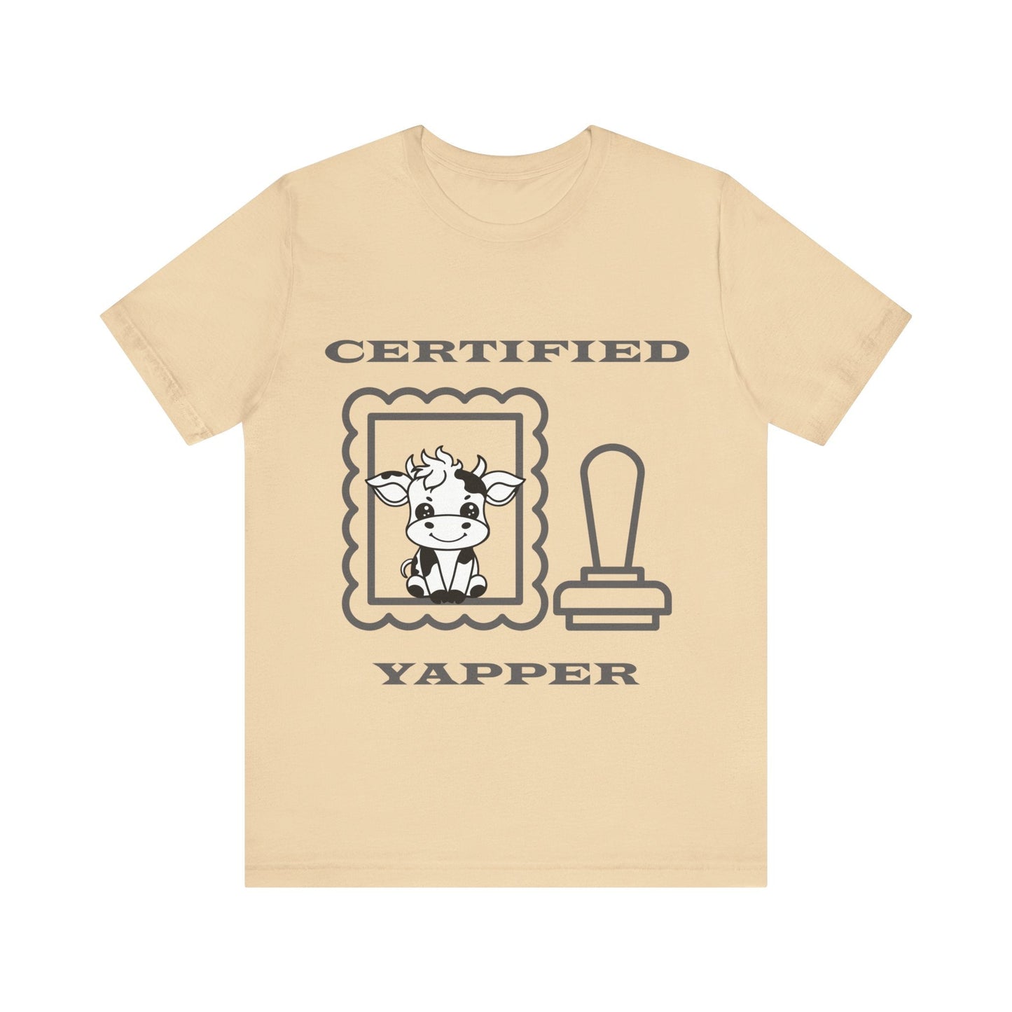 Certified Yapper Stamp Light Colors