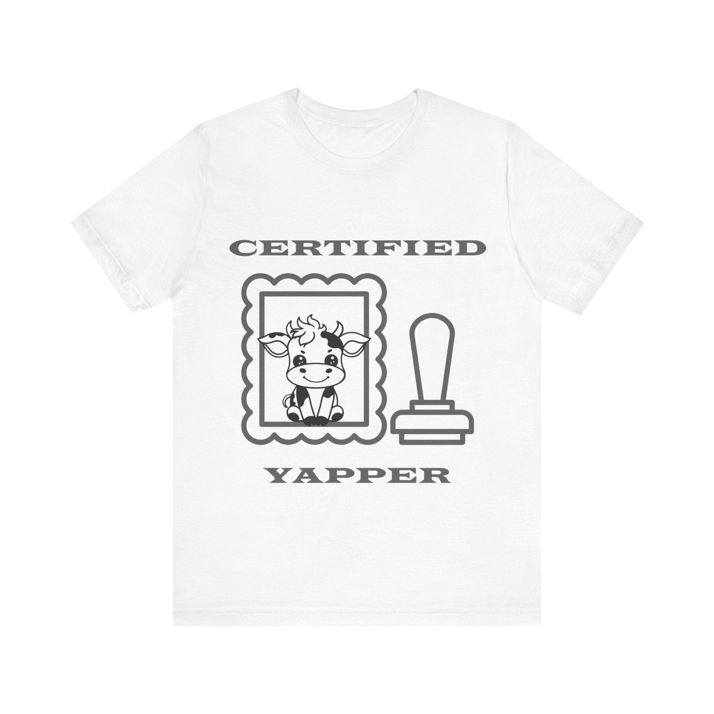 Certified Yapper Stamp Light Colors