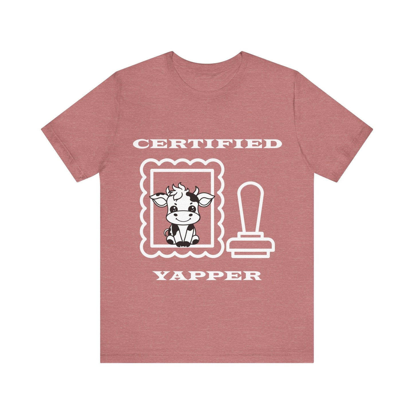 Certified Yapper Stamp dark colors