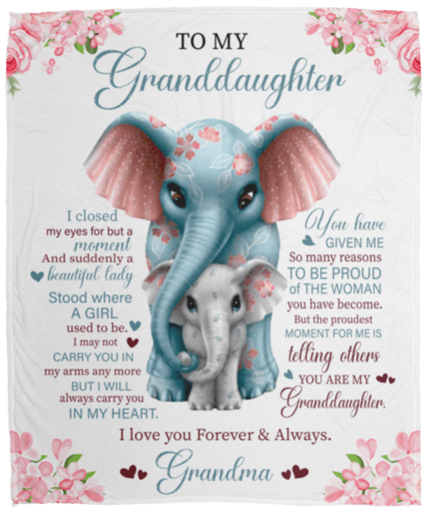 To My Granddaughter Love, Grandma