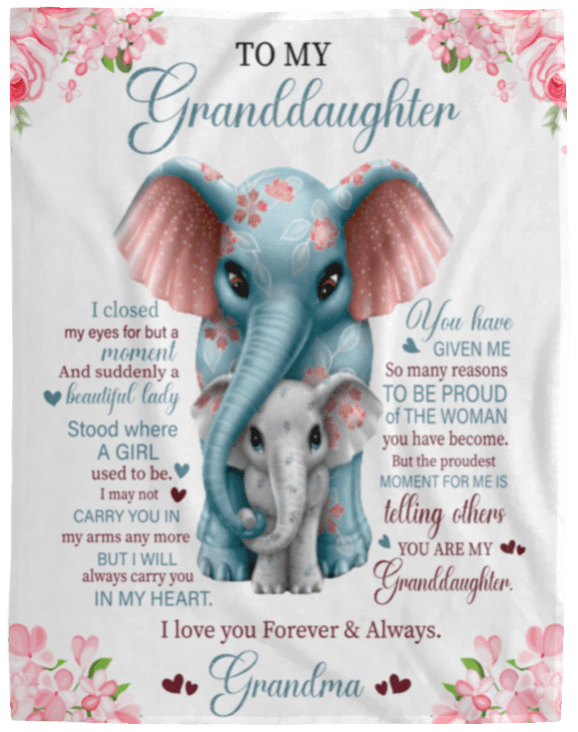 To My Granddaughter Love, Grandma