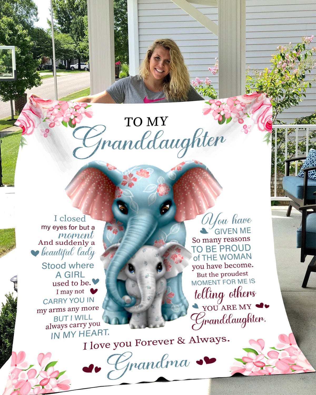 To My Granddaughter Love, Grandma