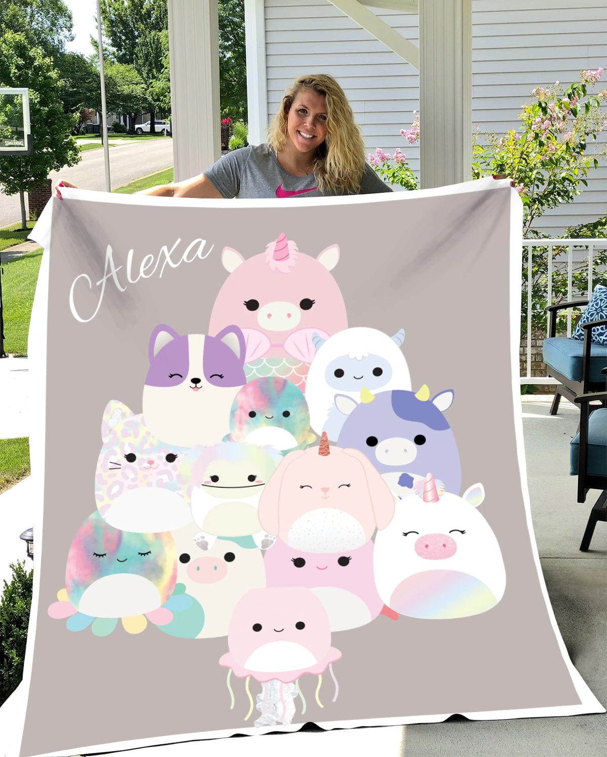 Personalized Squishmallow Tree Blanket – Alexa's Gift Shop