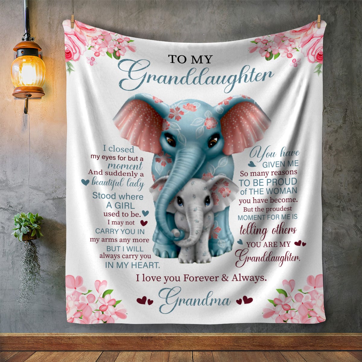 To My Granddaughter Love, Grandma