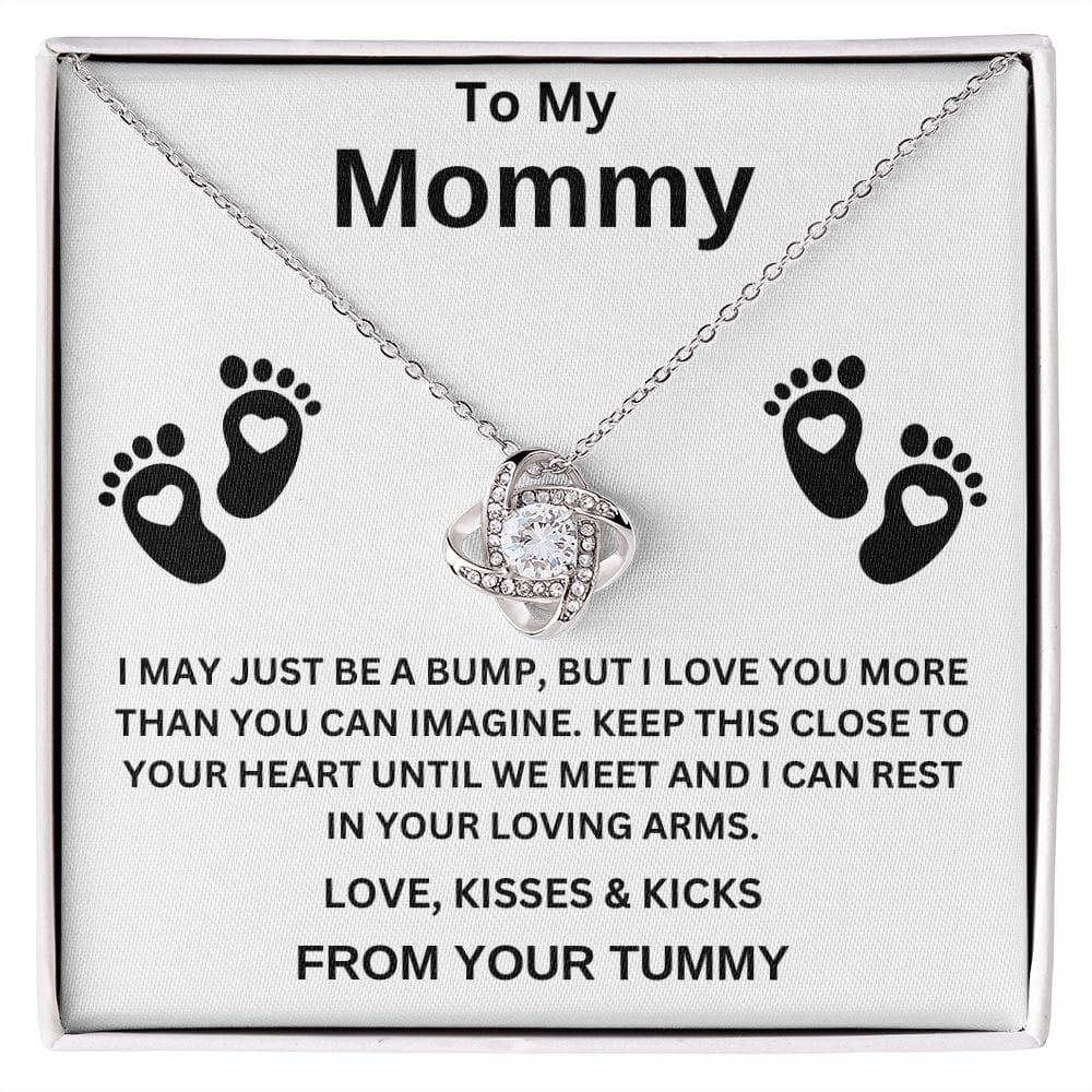 Mom Cards Etsy Love Knot Necklace