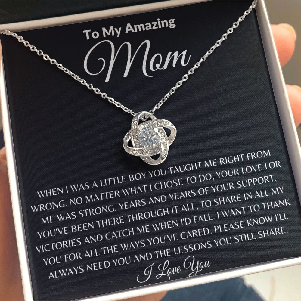 To My Amazing Mom, Mother's Day Gift, Mom Gift From Son, Birthday Gift, Gift Necklace Gift For Mom,Mom Gift From Daughter, Unique Gift E