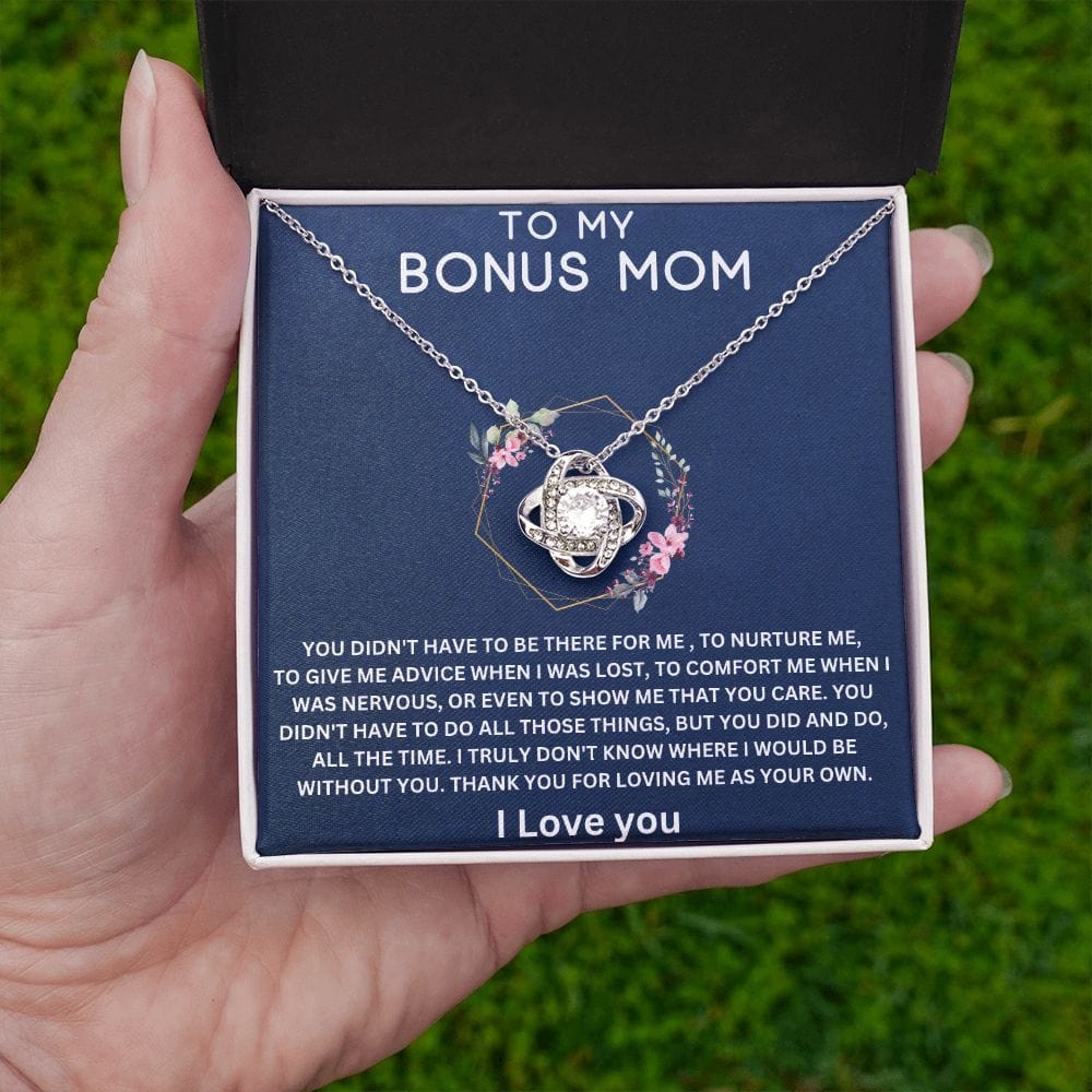 Mom Cards6 Etsy Love Knot Necklace