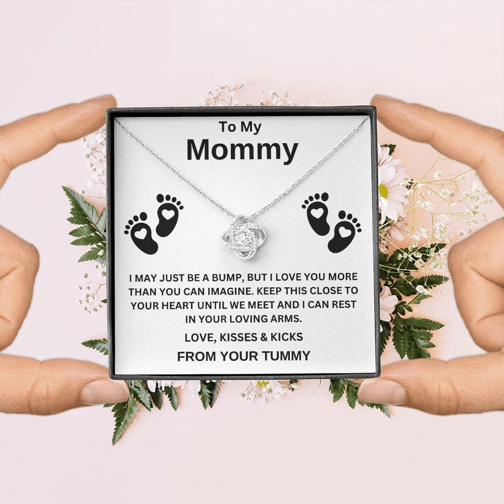 Mom Cards Etsy Love Knot Necklace