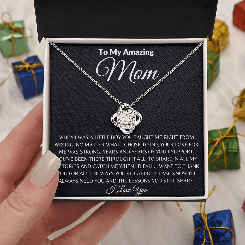 To My Amazing Mom, Mother's Day Gift, Mom Gift From Son, Birthday Gift, Gift Necklace Gift For Mom,Mom Gift From Daughter, Unique Gift E