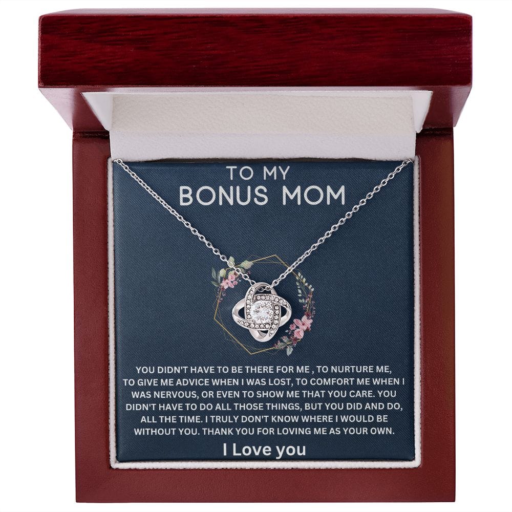 Mom Cards6 Etsy Love Knot Necklace