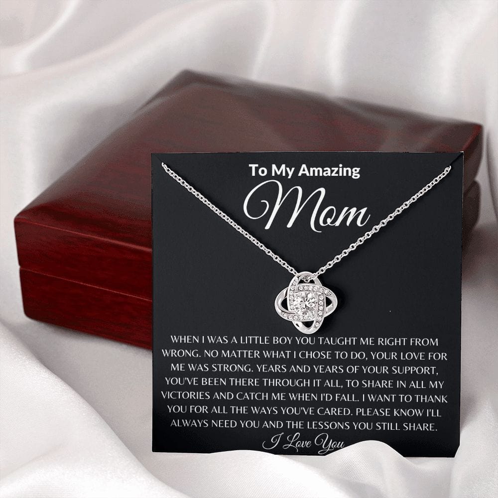 To My Amazing Mom, Mother's Day Gift, Mom Gift From Son, Birthday Gift, Gift Necklace Gift For Mom,Mom Gift From Daughter, Unique Gift E