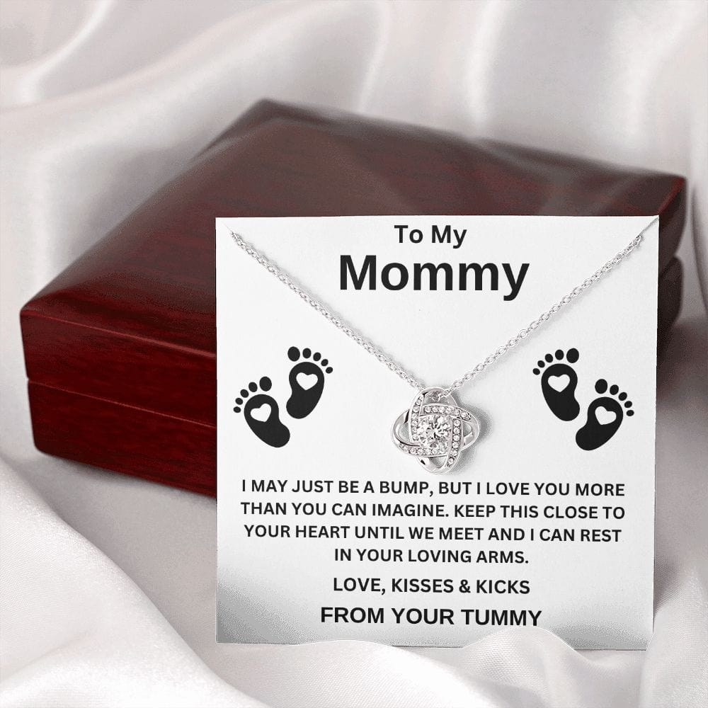 Mom Cards Etsy Love Knot Necklace