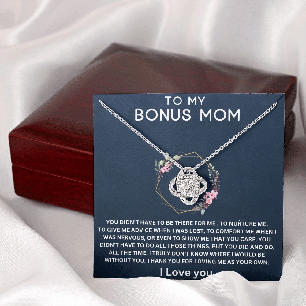 Mom Cards6 Etsy Love Knot Necklace