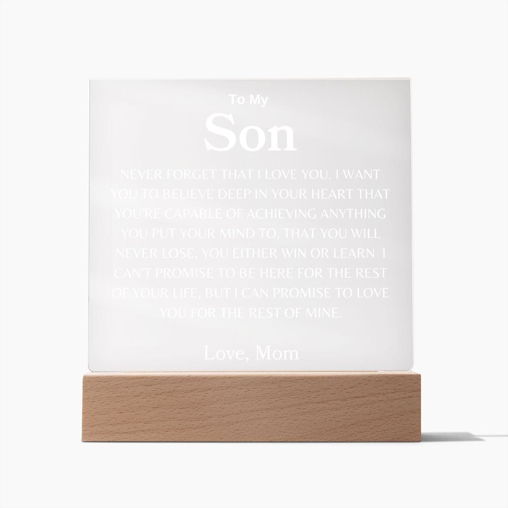 17 Acrylic Plaque Square