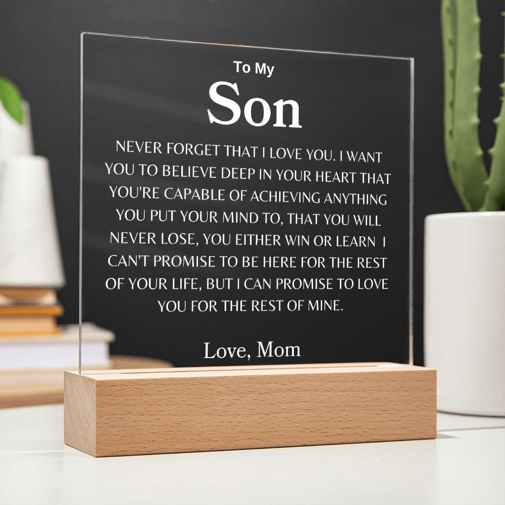 17 Acrylic Plaque Square