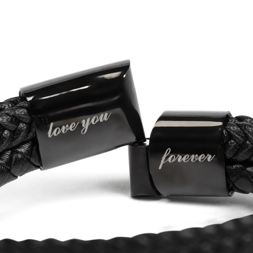 Etsy Love You Forever Men's Bracelet