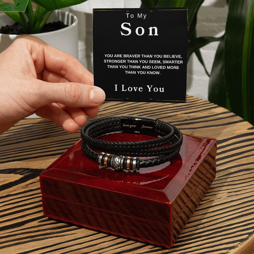 10 Etsy Love You Forever Men's Bracelet