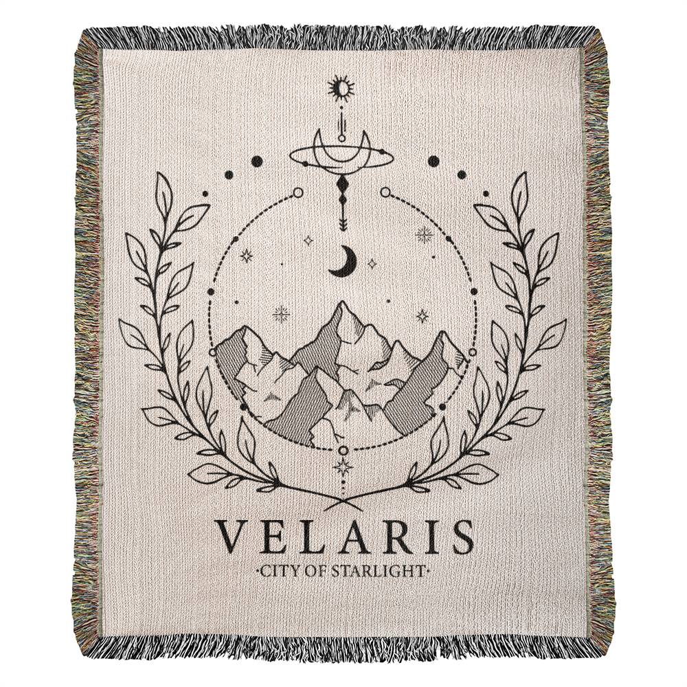 Velaris- City of Starlight Heirloom Blanket 50x60