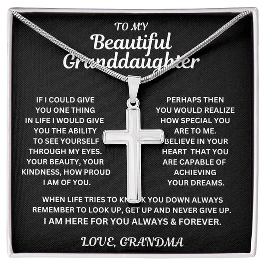 To My Beautiful  Granddaughter