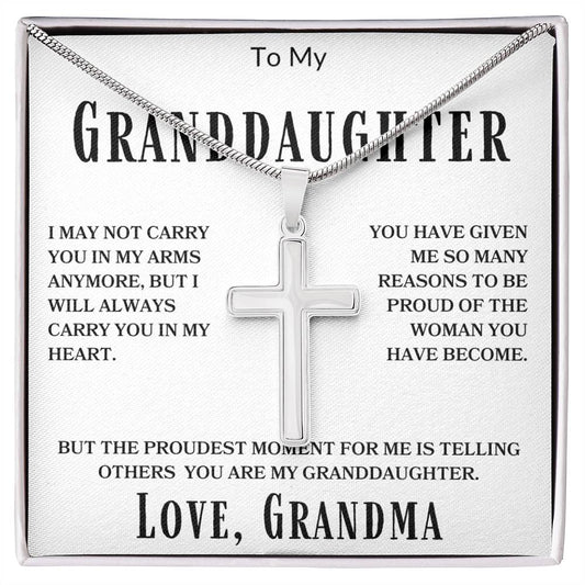 To My Granddaughter Love, Grandma