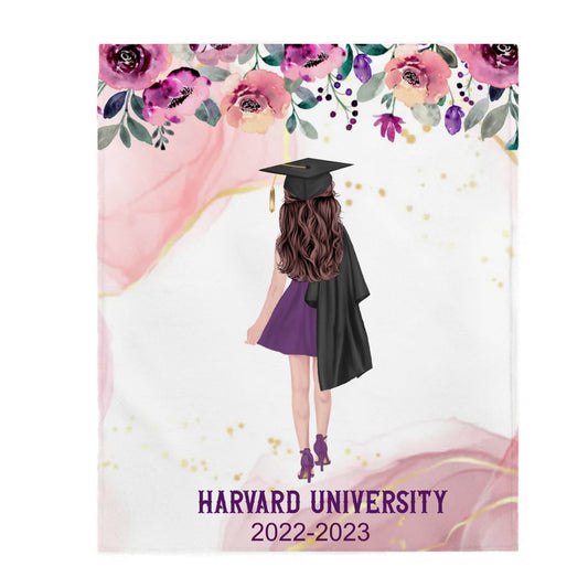 Graduation | Congratulatory Gift | Personalized Blanket