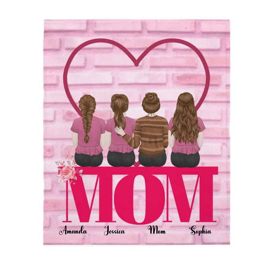 Mom | Gift For Mom | Personalized Blanket