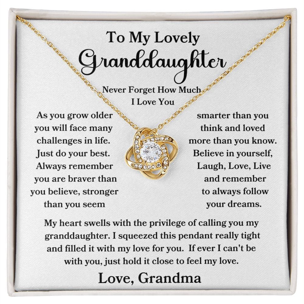 To My Lovely Granddaughter | Love Grandma | LK