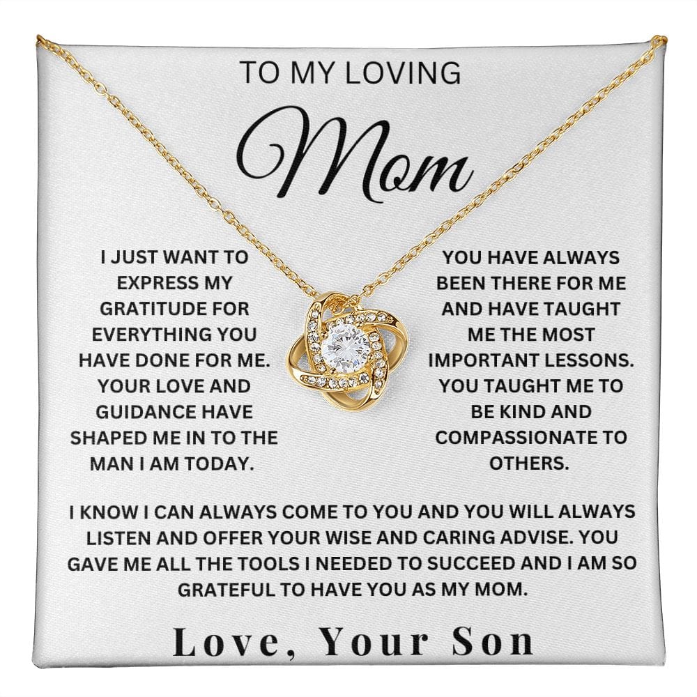 Mom Gift From Daughter, Gift For Mom, Gift Idea for Mom, Mother Daughter Gift, Mom Birthday Gift, Mothers Day Gift, From Son, Gift Necklace