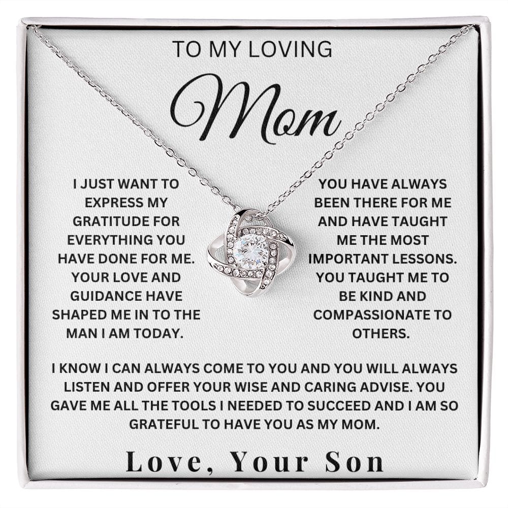 Mom Gift From Daughter, Gift For Mom, Gift Idea for Mom, Mother Daughter Gift, Mom Birthday Gift, Mothers Day Gift, From Son, Gift Necklace