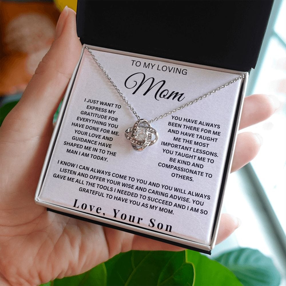 Mom Gift From Daughter, Gift For Mom, Gift Idea for Mom, Mother Daughter Gift, Mom Birthday Gift, Mothers Day Gift, From Son, Gift Necklace