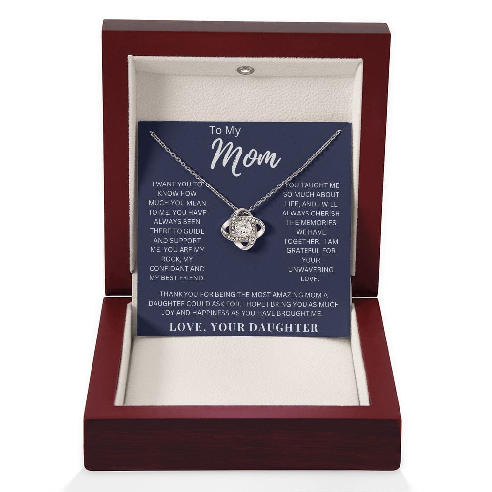 Mom Gift From Daughter, Gift For Mom, Gift Idea for Mom, Mother Daughter Gift, Mom Birthday Gift, Mothers Day Gift, From Son, Gift Necklace