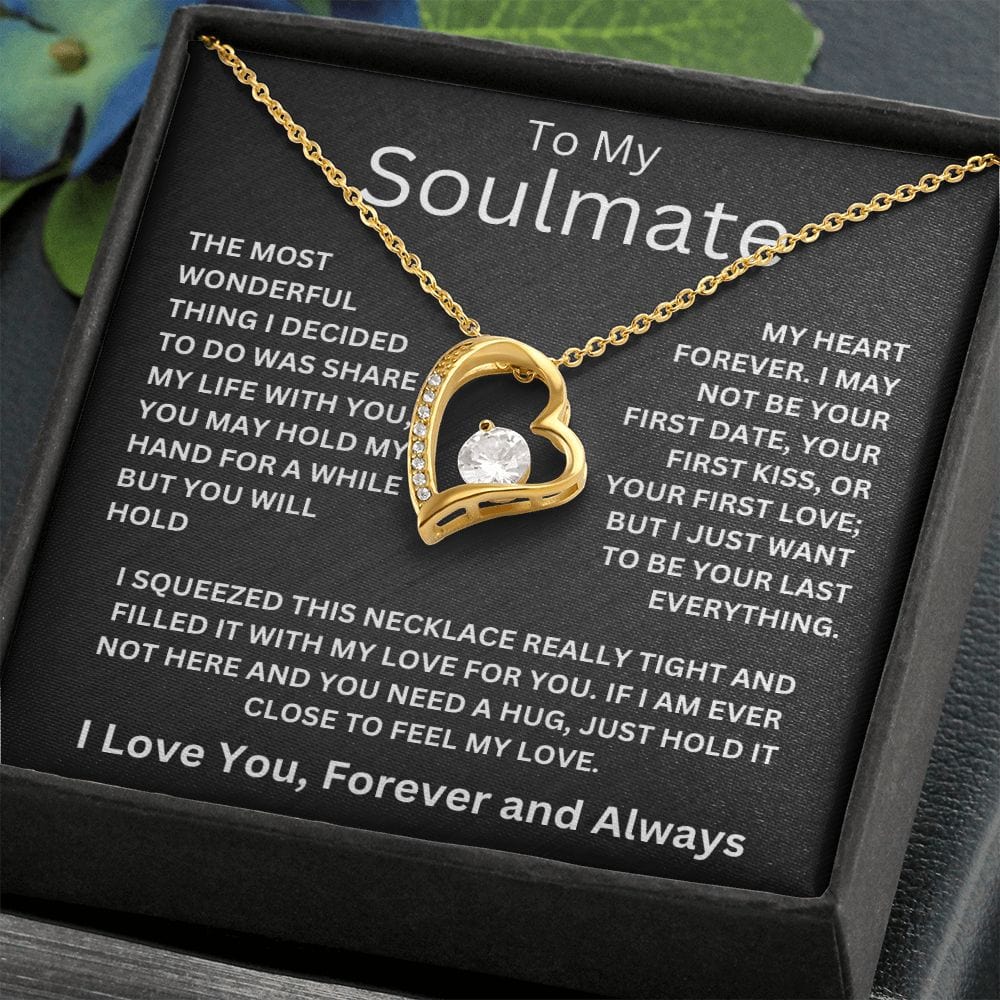 Forever Love Personalised Gold Necklace Jewellery India Online -  CaratLane.com